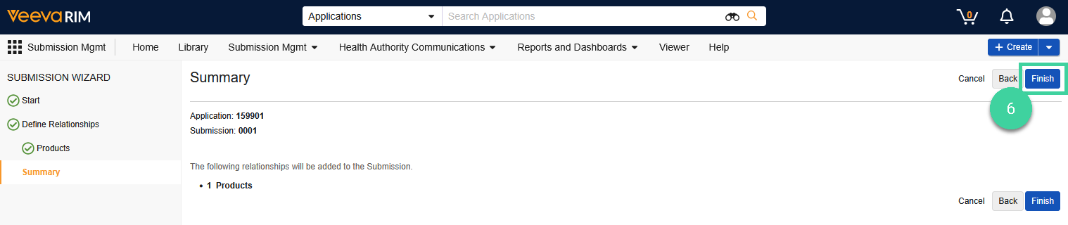 Screenshot of step 6