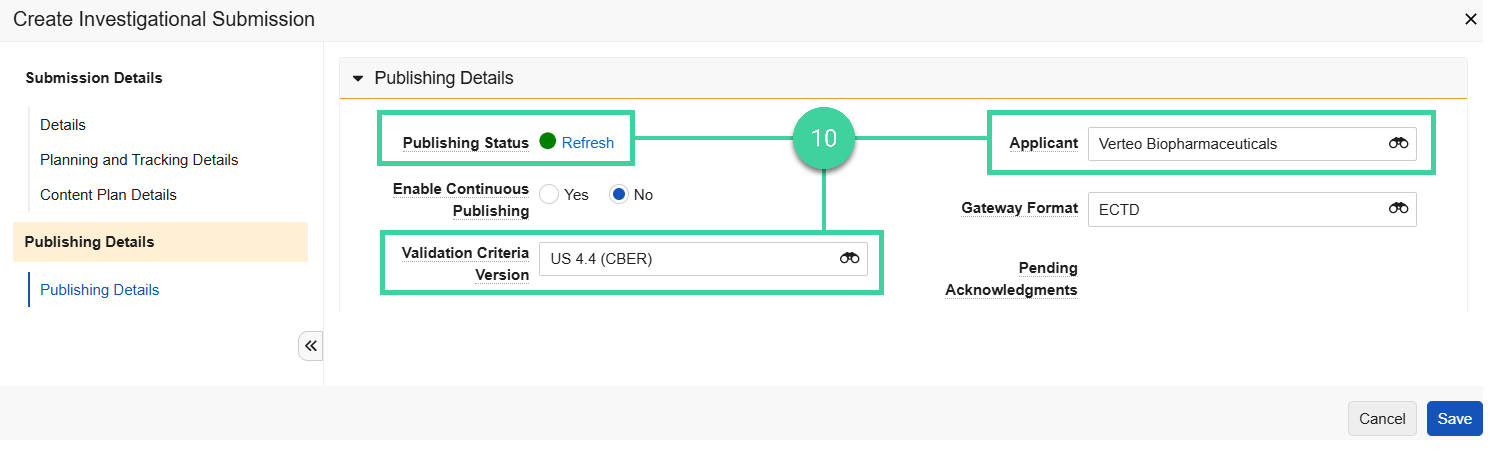Screenshot step 10
