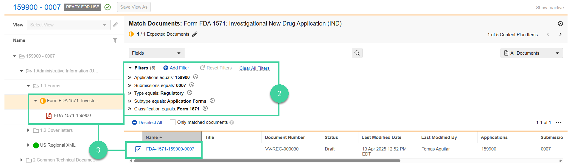Screenshot steps 2 and 3
