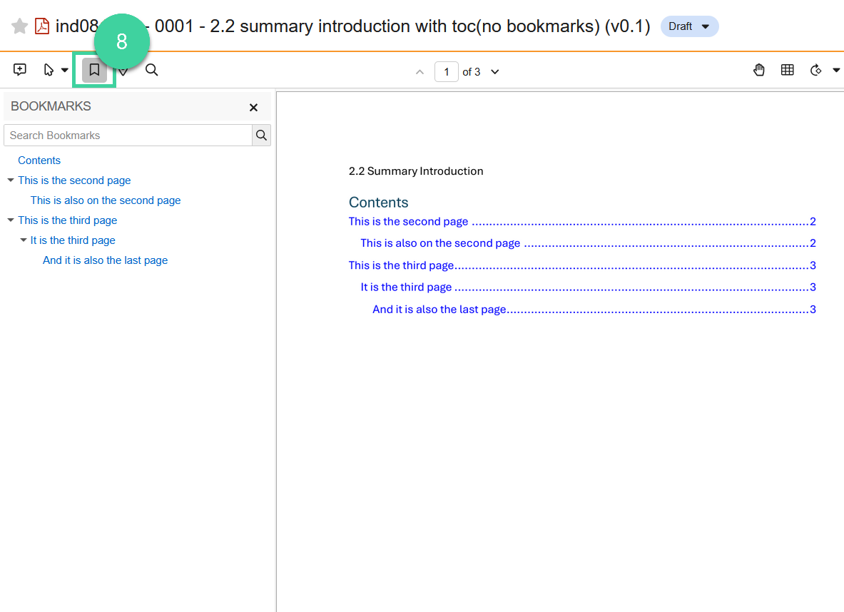 Screenshot of step 8