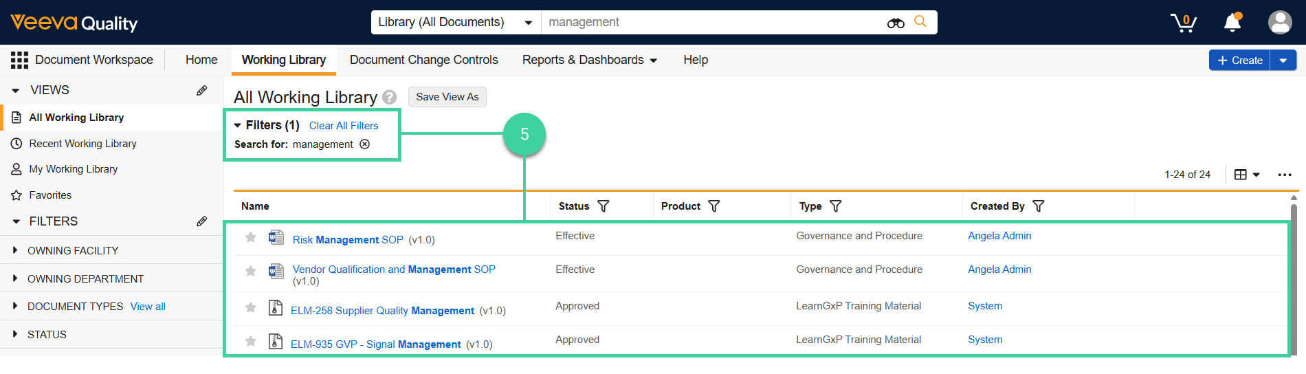 Screenshot of step 5