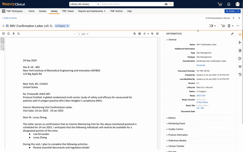 Gif of exporting an audit trail